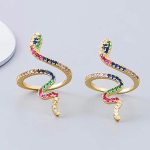 🔥Colorful Snake Ring, 16K Gold Plated Ring🔥